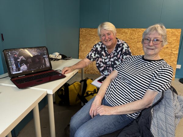 Shirley and Barbara at SHARE Oxford Tech Rescue